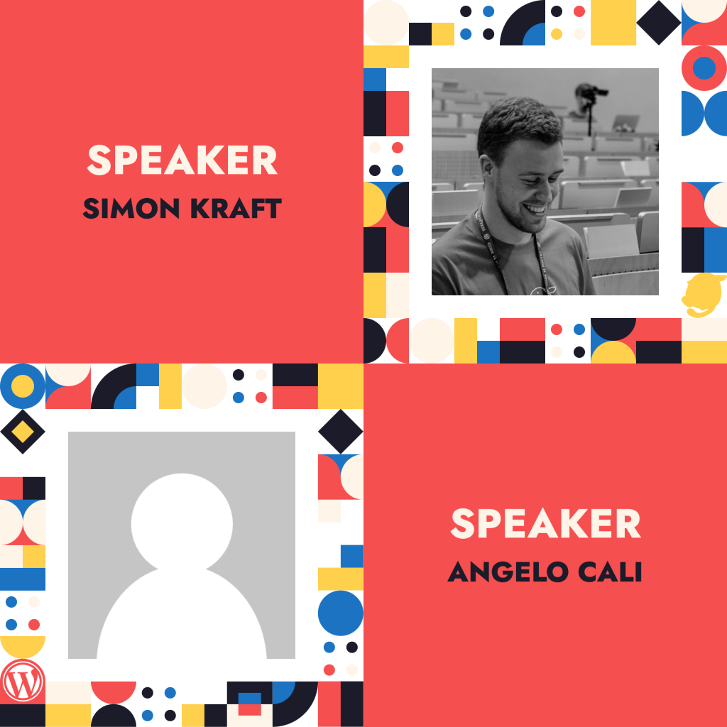 WCDE23 Speaker Simon Kraft & Angelo Cali