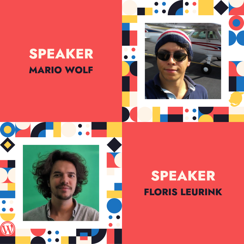 WCDE23 Speaker Mario Wolf & Floris Leurink